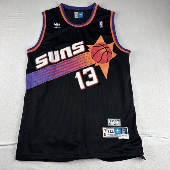 adidas Other - Steve Nash Phoenix Suns Mens Adidas Hardwood Classics NBA Jersey fits Large Tall